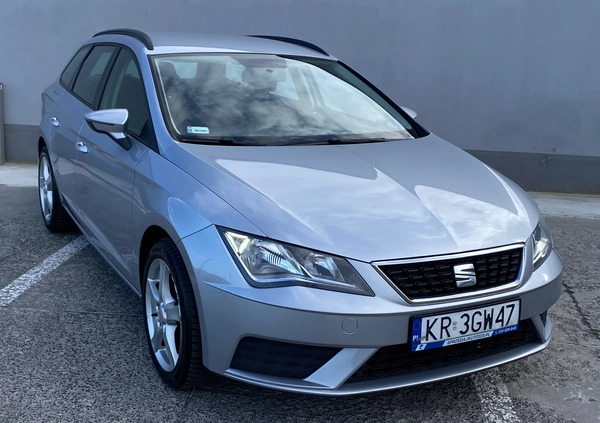 Seat Leon cena 34500 przebieg: 164252, rok produkcji 2018 z Kraków małe 667